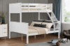 Picture of MASON Solid Wood Single-Double Bunk Bed Frame with Underbed Storage Drawers
