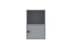 Picture of KOMI 1-Shelf 1-Door Cabinet/Side Table/Bedside Table