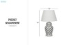 Picture of BELL177 Ceramic Table Lamp