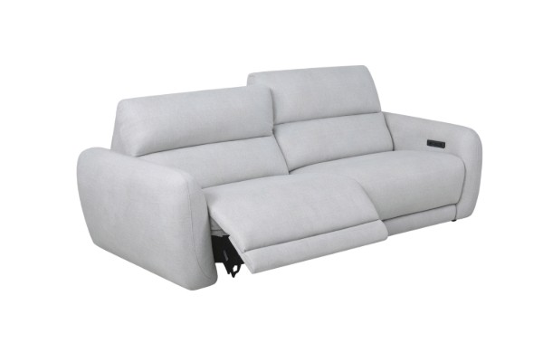 Picture of BENTON Dual Motor Power Recliner Sofa Range - 3 Seat with USB Type-C Ports (3R)