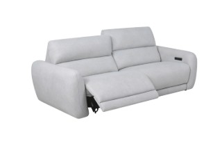 Picture of BENTON Dual Motor Power Recliner Sofa Range - 3.5 Seat with USB Type-C Ports (3R)
