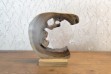 Picture of 650-045 Solid Teak Wood Rustic Decorative Sculpture (25cmx38cm)