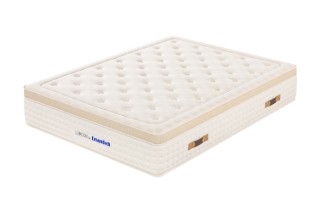 Picture of LUMOON Euro‑Top Pocket Spring & Gel Memory Foam Thick Mattresses with Tencel‑Blend Knit Fabric - King Size