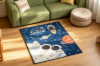 Picture of FABLE 150x100 Cartoon Washable Rug (Space Printed)