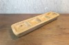 Picture of 650-038 Solid Teak Wood 4-Compartment Bowl (49cmx13cm)