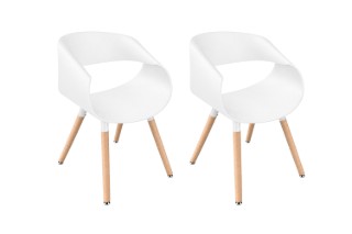 Picture of MARIS Dining Chair (Off White) - 2 Chairs in 1 Carton