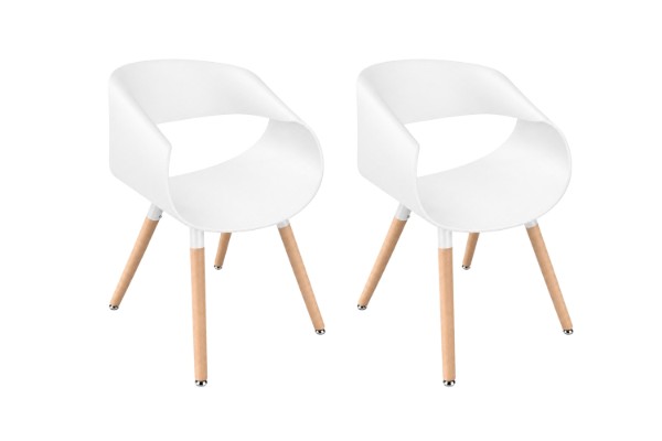 Picture of MARIS Dining Chair (Off White) - 2 Chairs in 1 Carton
