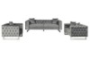 Picture of [FLOOR MODEL CLEARANCE] ASTRA Velvet 3 Seater Sofa (Grey)