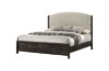Picture of MONTEREY Solid Mindi Wood Veneer Bed Frame in Queen/King Size