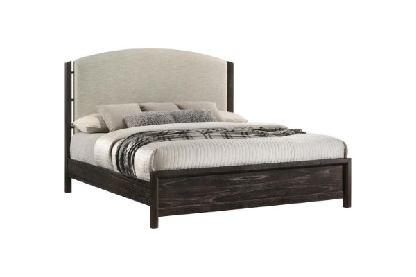 Picture of MONTEREY Genuine Mindi Wood Veneer Bed Frame - King Size