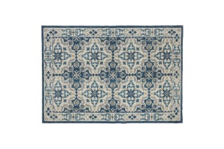 Picture of 398-026 ISTANBUL Rug (Blue Floral) - 300x240