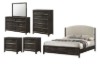 Picture of MONTEREY 4PC/5PC/6PC Solid Mindi Wood Veneer Bedroom Combo Set in Queen/King Size