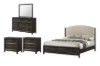 Picture of MONTEREY 4PC/5PC/6PC Solid Mindi Wood Veneer Bedroom Combo Set in Queen/King Size