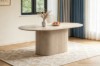 Picture of BELORA L160 Sintered Stone Top Dining Table