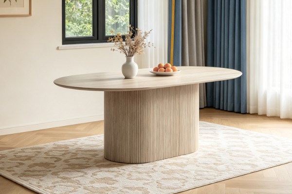 Picture of BELORA L160 Sintered Stone Top Dining Table