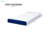 Picture of [FLOOR MODEL CLEARANCE]  MOTIONFLEXI Memory Foam Mattress - Long Single Size (91x203cm)