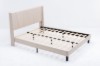 Picture of [FLOOR MODEL CLEARANCE] ALASKA Fabric Bed Frame (Beige) - Queen Size