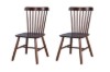 Picture of [FLOOR MODEL CLEARANCE]  WINDSOR Solid Wood Dining Chair (Walnut)