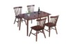 Picture of [FLOOR MODEL CLEARANCE]  WINDSOR Solid Wood Dining Chair (Walnut)