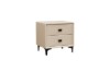 Picture of [FLOOR MODEL CLEARANCE] ALANYA 2-Drawer Bedside Table (Champagne)