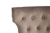 Picture of [FLOOR MODEL CLEARANCE]JORDAN Tufted Winged Back Dining Chair (Taupe)