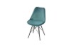 Picture of [FLOOR MODEL CLEARANCE] GAZEL Velvet Dining Chair - Yellow