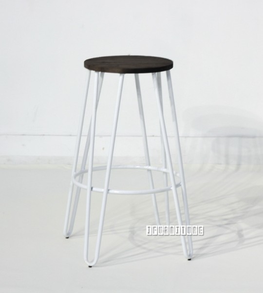 Picture of [FLOOR MODEL CLEARANCE]COOPER Bar Stool with Elm Seat