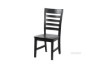 Picture of [FLOOR MODEL CLEARANCE] CAROL Solid Acacia Dining Chair *Black