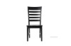 Picture of [FLOOR MODEL CLEARANCE] CAROL Solid Acacia Dining Chair *Black