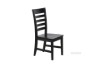 Picture of [FLOOR MODEL CLEARANCE] CAROL Solid Acacia Dining Chair *Black