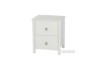 Picture of [FLOOR MODEL CLEARANCE] METRO 2-Drawer Bedside Table (White)