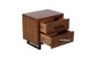 Picture of [FLOOR MODEL CLEARANCE] AURELIUS 2-Drawer Oak Bedside Table