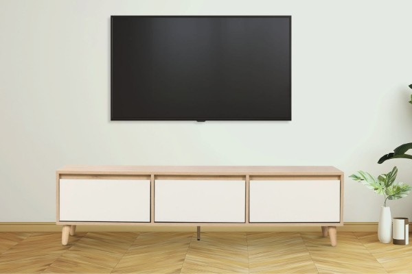 Picture of [FLOOR MODEL CLEARANCE]  RENO 150 White Drawer TV Unit