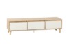 Picture of [FLOOR MODEL CLEARANCE]  RENO 150 White Drawer TV Unit