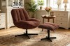 Picture of HEKLA  360° Swivel Lounge Chair with Ottoman