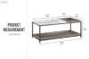 Picture of [FLOOR MODEL CLEARANCE] YUKON Coffee Table with 2 Removable Trays