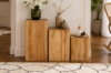 Picture of ATLANTIC Teak Wood Pedestal Stand - M (H65)