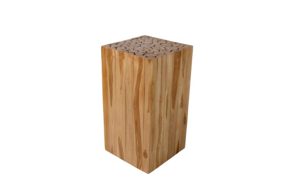 Picture of ATLANTIC Teak Wood Pedestal Stand - M (H65)