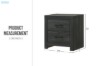 Picture of [FLOOR MODEL CLEARANCE] HAIDEN 2-Drawer Bedside Table