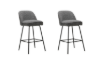 Picture of VESTA Bar Chair with Footrest - 2 Chairs in 1 Carton