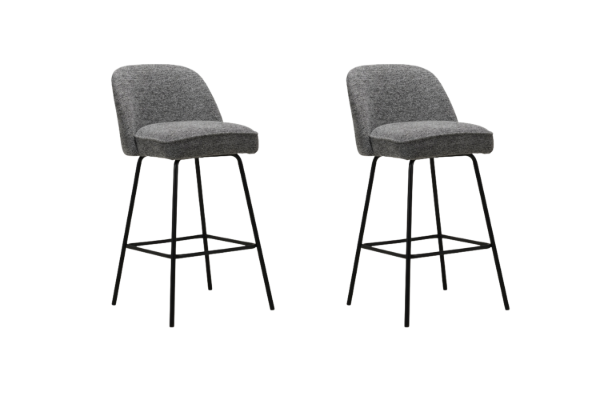 Picture of VESTA Bar Chair with Footrest - 2 Chairs in 1 Carton