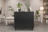 Picture of MODLO 79x79.5 2-Door Storage Cabinet (Black)