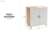 Picture of RENO 2-Door Shoe Cabinet
