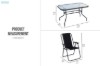 Picture of [FLOOR MODEL CLEARANCE]  JAXON 7PC Outdoor Dining Set with Umbrella