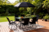Picture of [FLOOR MODEL CLEARANCE]  JAXON 7PC Outdoor Dining Set with Umbrella