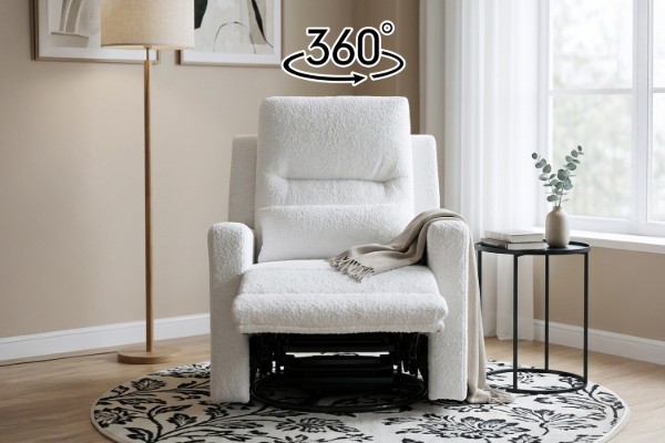 Picture of OVALA 360° Swivel Manual Reclining Lounge Chair