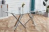 Picture of [FLOOR MODEL CLEARANCE] LUMIX 180 Tempered Glass Top Dining Table