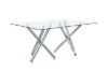 Picture of [FLOOR MODEL CLEARANCE] LUMIX 180 Tempered Glass Top Dining Table