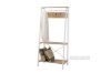 Picture of [FLOOR MODEL CLEARANCE] CITY 177x80cm Angled Storage Rack (White)