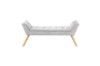 Picture of [FLOOR MODEL CLEARANCE] MILEY Modern Upholstered Bench